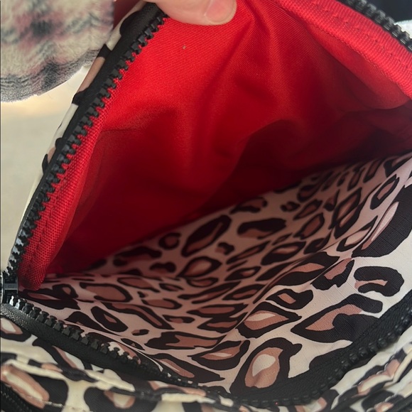 Brighton Animal Print Crossbody Bag with Black Trim - Picture 6 of 8